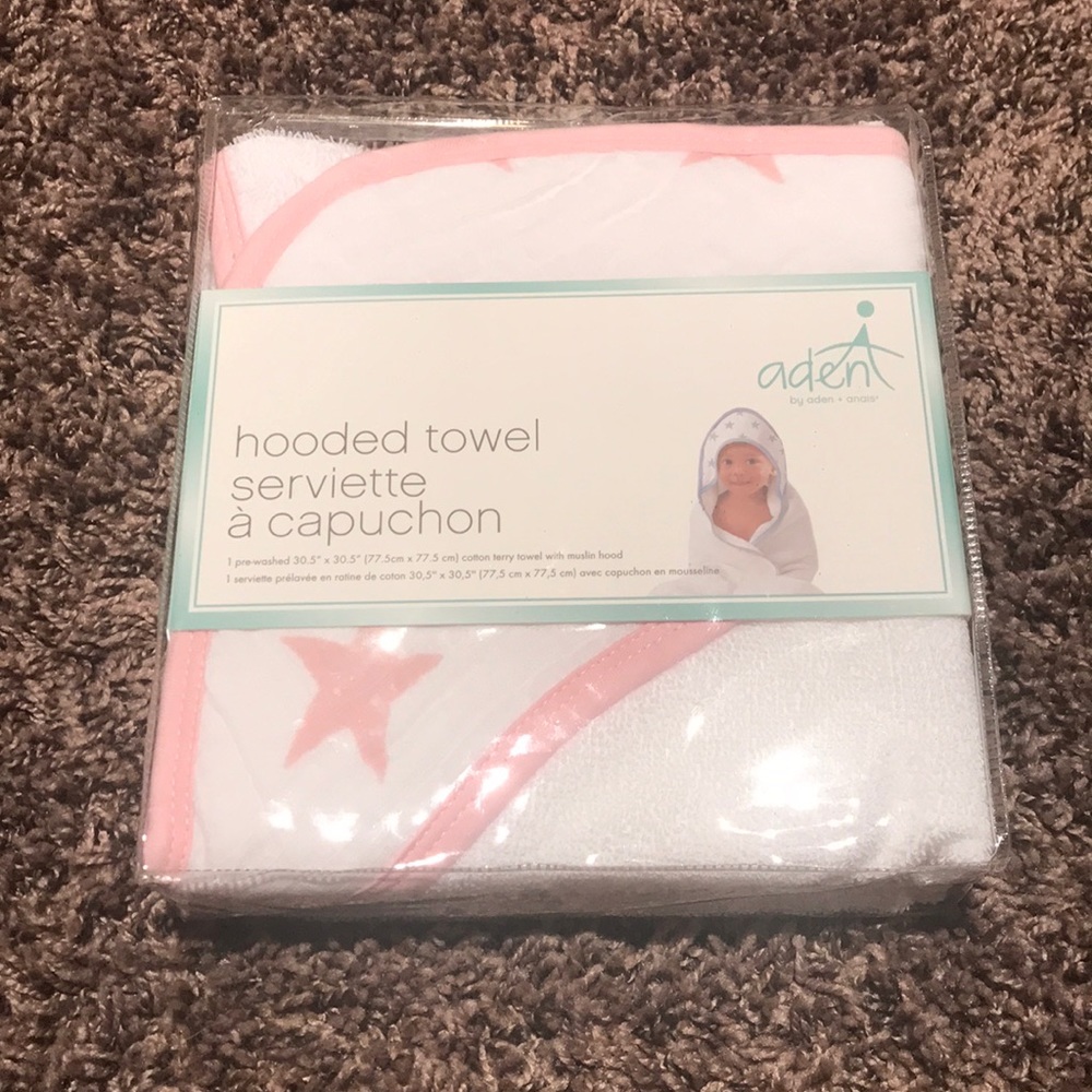 Hooded baby towel